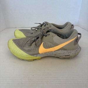 NIKE Shoes Womens 9.5 Stone Enigma Lime Air Zoom Terra Kiger 6‎ Running Sneakers